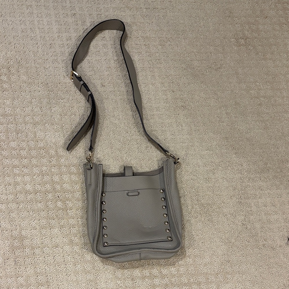 Rebecca Minkoff Gray Crossbody Bag with Studs